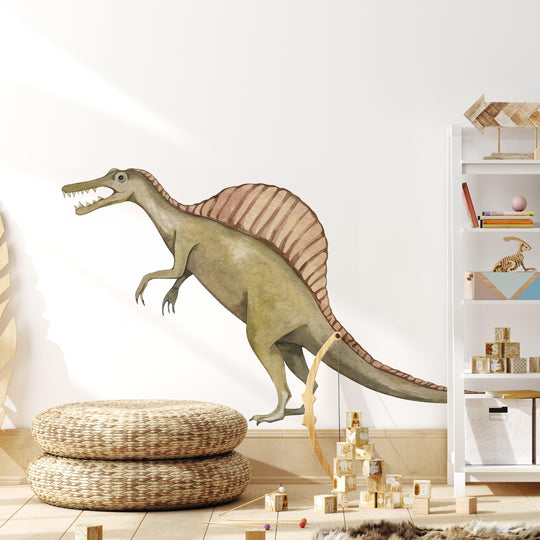Watercolor Dinosaur Wall Decal | Spinosaurus