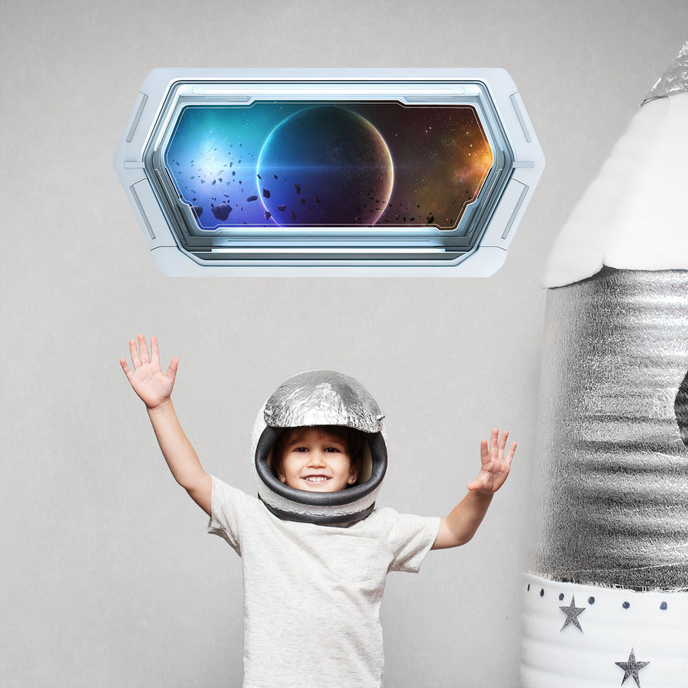 Dark Planet | SpaceScape Window Wall Decal