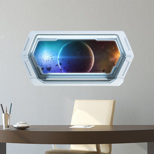 Dark Planet | SpaceScape Window Wall Decal