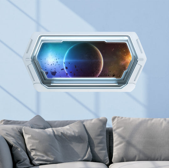 Dark Planet | SpaceScape Window Wall Decal