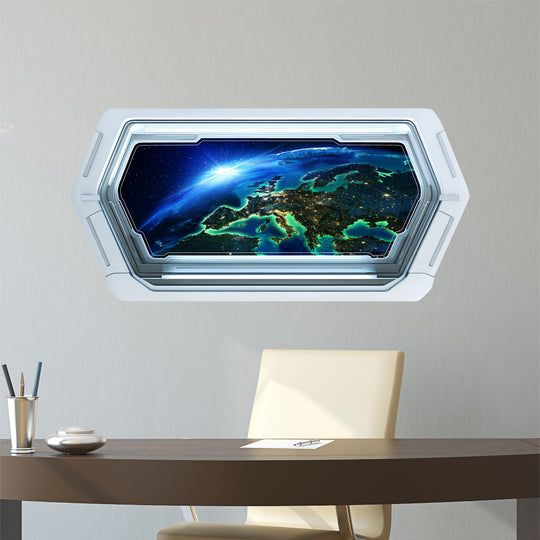 Earth At Night | SpaceScape Window Wall Decal