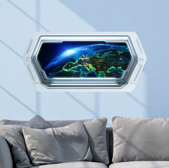 Earth At Night | SpaceScape Window Wall Decal
