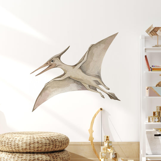 Watercolor Dinosaur Wall Decal | Pterodactyl