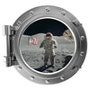 PortScape Astronaut 1 | Space Porthole Window Wall Decal