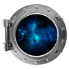 PortScape Empty Space | Space Porthole Window Wall Decal