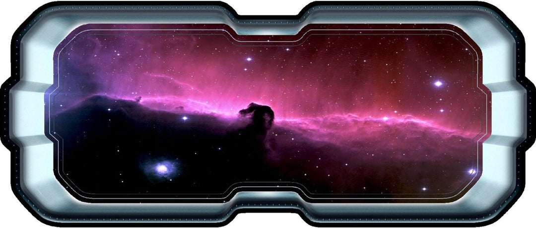 Horse Head Pink Nebula | SpaceScape Window Wall Decal