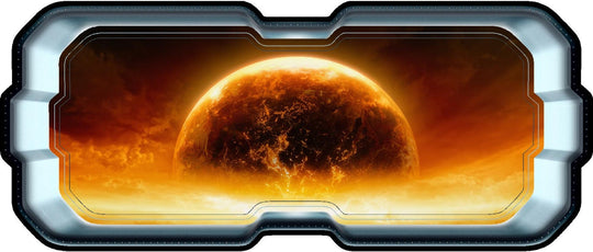 Red Planet Apocolypse | SpaceScape Window Wall Decal