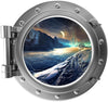 PortScape Alien Planet 1 | Space Porthole Window Wall Decal