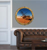 PortScape Rustic Shipwreck 2 | Ocean Porthole Window Wall Decal