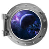 PortScape Exploding Planets | Space Porthole Window Wall Decal