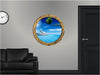 PortScape Sail Boat 1 | Ocean Porthole Window Wall Decal