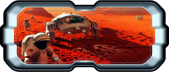 Exploring Mars 1 | SpaceScape Window Wall Decal
