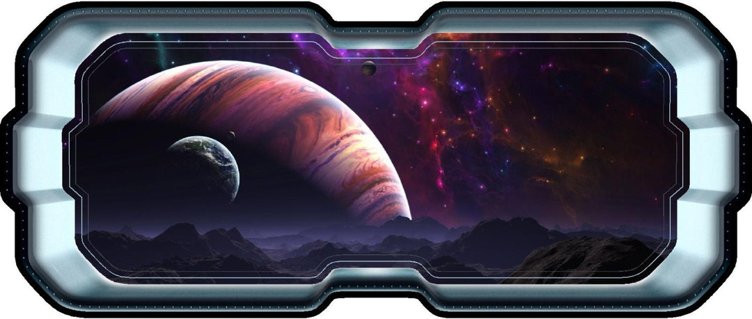 Jupiter & Moons 1 | SpaceScape Window Wall Decal