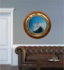 PortScape Sunken Ship Wreck 2 | Ocean Porthole Window Wall Decal