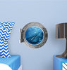 PortScape Whale Shark 1 | Ocean Porthole Window Wall Decal