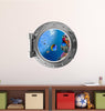 PortScape Tropical Reef Life 2 | Ocean Porthole Window Wall Decal