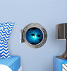 PortScape Sea Turtles 5 | Space Porthole Window Wall Decal