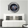 PortScape Space UFO's 1 | Space Porthole Window Wall Decal