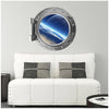 PortScape Distant Moon | Space Porthole Window Wall Decal