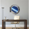 PortScape Distant Moon | Space Porthole Window Wall Decal