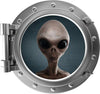 PortScape Alien 2 | Space Porthole Window Wall Decal