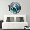 PortScape Polar Bear 2 | Ocean Porthole Window Wall Decal