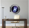 PortScape Star Quasar 1 | Space Porthole Window Wall Decal