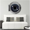 PortScape Black Hole | Space Porthole Window Wall Decal