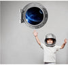 PortScape Earth & Moon | Space Porthole Window Wall Decal