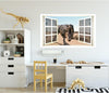 T-Rex Dinosaur | WindowScape 3D Window Wall Decal