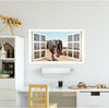 T-Rex Dinosaur | WindowScape 3D Window Wall Decal