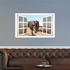 T-Rex Dinosaur | WindowScape 3D Window Wall Decal
