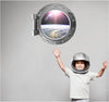 PortScape Orbiting Earth 1 | Space Porthole Window Wall Decal