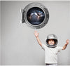 PortScape Space UFO's 1 | Space Porthole Window Wall Decal