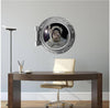 PortScape Space Astronaut Selfie | Space Porthole Window Wall Decal
