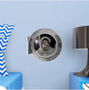 PortScape Space Astronaut Selfie | Space Porthole Window Wall Decal