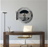 PortScape Apollo Astronaut 1 | Space Porthole Window Wall Decal