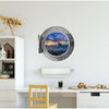 PortScape Submarine Sunset | Ocean Porthole Window Wall Decal