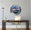 PortScape Submarine Sunset | Ocean Porthole Window Wall Decal