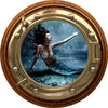 PortScape Mermaid 2 | Ocean Porthole Window Wall Decal