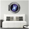 PortScape Star Quasar 1 | Space Porthole Window Wall Decal