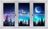 Milky Way Aurora | WindowScape 3D Window Wall Decal