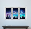 Milky Way Aurora | WindowScape 3D Window Wall Decal