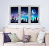 Milky Way Aurora | WindowScape 3D Window Wall Decal