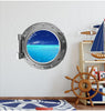 PortScape Sail Boats 2 | Ocean Porthole Window Wall Decal