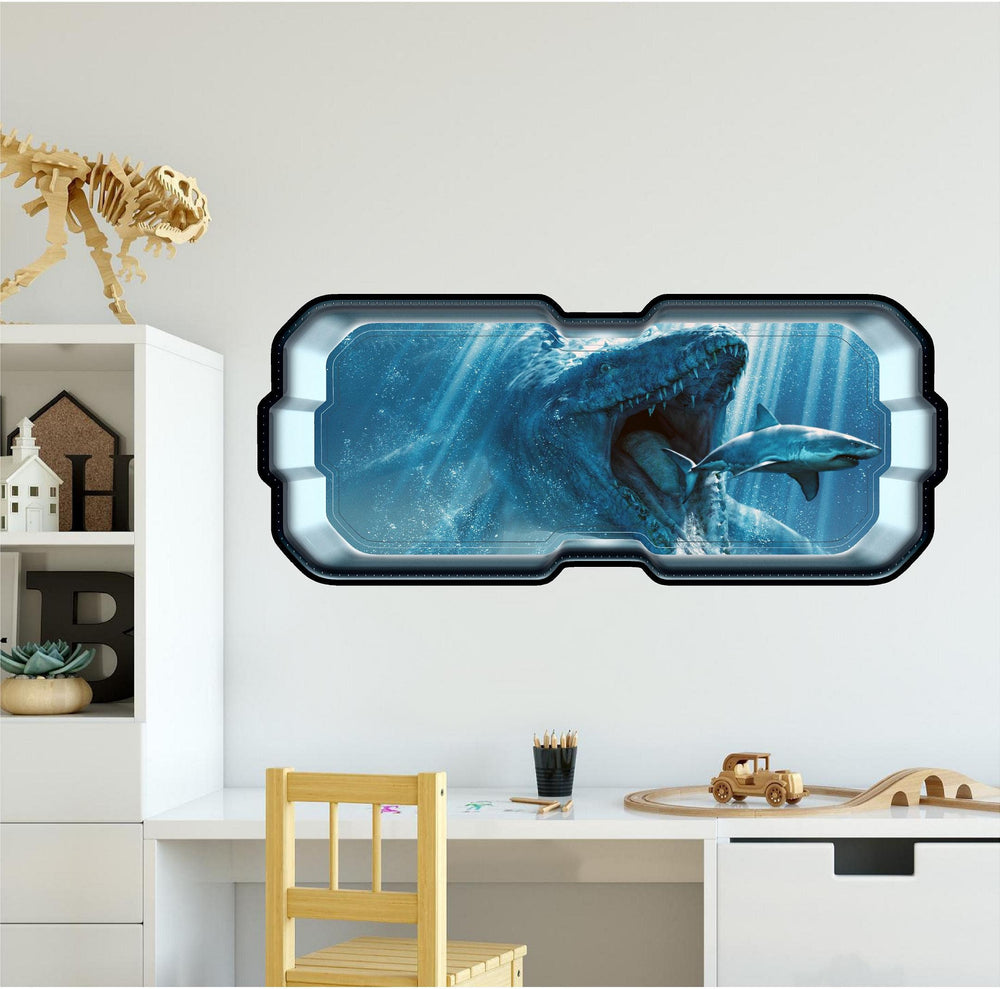 Mosasaurus Dinosaur | SpaceScape Window Wall Decal