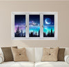Milky Way Aurora | WindowScape 3D Window Wall Decal