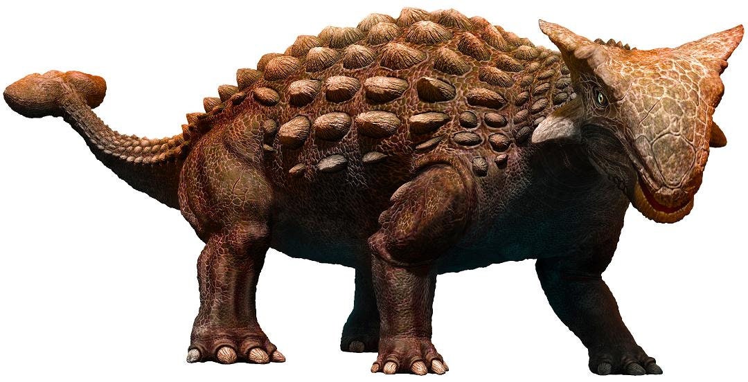Ankylosaurus Dinosaur Wall Decal