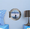 Port Scape Narwhal Whale Wall Decal Sticker Removable Vinyl Sea Unicorn Baby Shower Gift Kids Room Decor Nursery Decor 3D Window