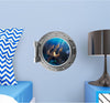 PortScape King Neptunes Trident | Ocean Porthole Window Wall Decal